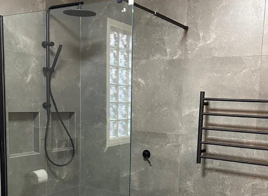 Modern bathroom renovation
