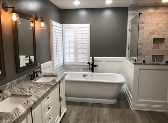 Custom bathroom vanity